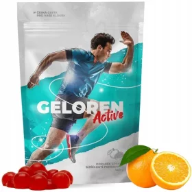   Geloren Active - Integratore in Gelatine al Gusto di Arancia Rossa per il Benessere Articolare