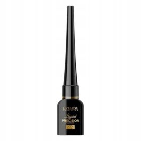  Pennello per eyeliner nero opaco Eveline, 4 ml