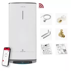    Ariston Velis Dune Wifi 50 Scaldabagno Piatto Elettrico Caldaia