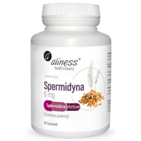   Capsule Vegetali di Spermidina 6mg da Aliness, Integratore Ricco di Estratto di Germogli di Grano