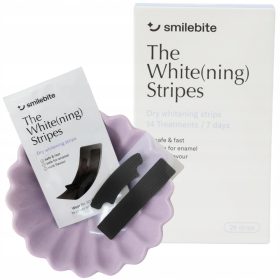    THE WHITE(NING) STRIPES SET DI STRISCE SBIANCANTI DENTI SMILEBITE 28 PZ.