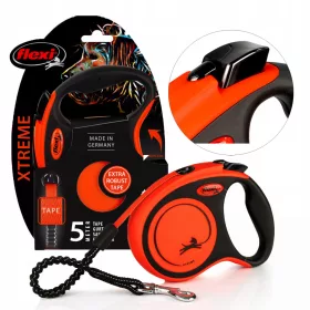    Guinzaglio lungo e resistente Flexi Xtreme Guinzaglio di altissima qualità, taglia "S"
