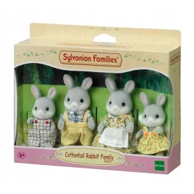  Sylvanian Families Famiglia di conigli grigi 4030