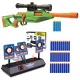  Fucile da cecchino CARNIVORE + SCUDO ELETTRICO + DARDI NERF