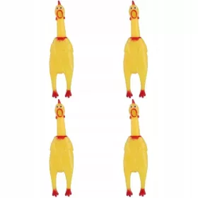  Set di galline in gomma per cuccioli 4