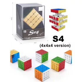    Cyclone Boys Placcatura 3x3x3 4x4 2x2 Cubi Magici Magnetici 3x3 Giocattoli