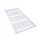  Radiatore da bagno ad acqua in EPP (fascio 5 cm) Radiatore BIANCO 475x970mm