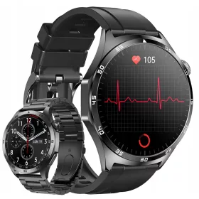    Orologio da uomo Lazird SmartWatch Glucose ECG HRV PL INTERVISTE BMI