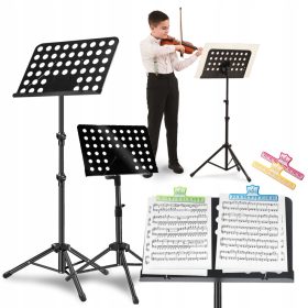    LEGGIO REGOLABILE LEGGIO PIEGHEVOLE PER LIBRO DI MUSICA + ACCESSORI