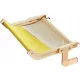  AMACA GATTO SU RADIATORE LETTO SOSPESO 47X38 CM GIALLO