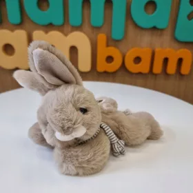    Piccolo coniglietto di peluche Buster - marrone, 15 cm (Bukowski Design)