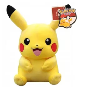    GRANDE MASCOTTE PIKACHU PIKACZU PELUCHE POKEMON 29 cm ORIGINALE