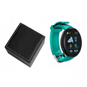  OROLOGIO SMARTWATCH IN SCATOLA REGALO TURCHESE