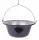  VASO SOSPESO SMALTATO UNGHERESE 8 L Perfect Home NERO