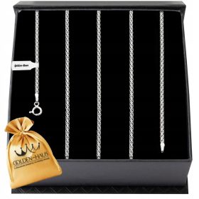    CATENA DA DONNA IN ARGENTO MASSICCIO BISMARK 55cm/2mm ARGENTO 925+OMAGGIO