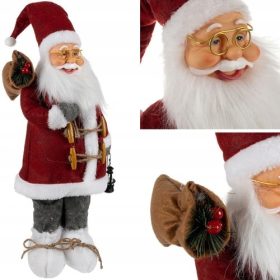    Babbo Natale per Natale Figurina festiva Grande 45 cm Decorazione ornamentale XL