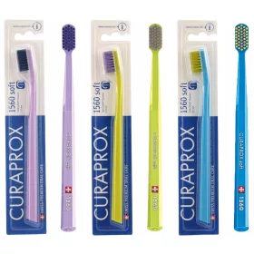    CURAPROX CS 1560 SOFT SPAZZOLINO MANUALE SETOLE MORBIDE 3 PZ