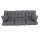  468307 Cuscini per panca da giardino a dondolo 170 cm Patio Celebes