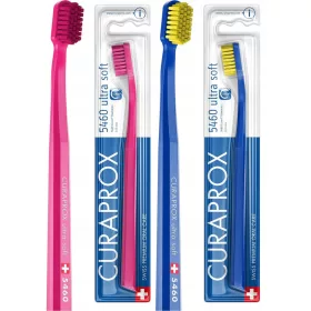   Curaprox CS 5460 Spazzolini Ultra Soft Martina Hingis Edition 2 pz.