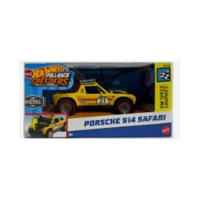  Ritorno del veicolo pull-back Hot Wheels Porsche 914 Safari
