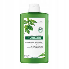   Shampoo alla Nettle Organica Klorane - Riduce il Sebo, Lascia i Capelli Leggeri e Luminosi