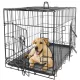  Gabbia Preston in acciaio verniciato a polvere, cane medio, 61 x 91 x 73 cm