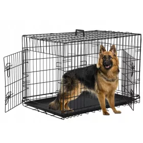    Gabbia in acciaio verniciato a polvere Preston cane grande 71 x 107 x 84 cm