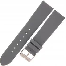    TEKLA G6B - 20 mm - Liscio - GRIGIO - Cinturino per orologio in pelle