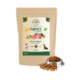    Tacchino con Patate - alimento senza piselli + fibre salutari 1,5 kg!!!