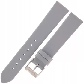    TEKLA G6A - 18 mm - Liscio - GRIGIO - Cinturino per orologio in pelle
