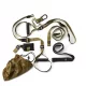  Attrezzo per esercizi in sospensione TRX Tactical Gym Verde, Oliva