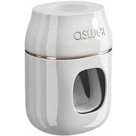    Distributore automatico di dentifricio, spremiagrumi, BIANCO