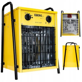    Riscaldatore elettrico EBERG EBH 90, ventilatore, 9kW 400V, termostato