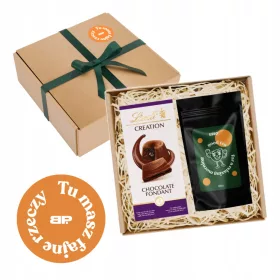    CESTINO SET REGALO REGALO REGALO CIOCCOLATO FONDENTE TÈ LINDT