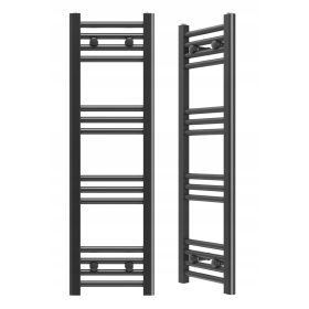    Radiatore da bagno ad acqua Granitan 271 W 300 x 1000 mm nero