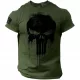  GYM WEAR PRO PREMIUM T-shirt Allenamento Palestra TRASPIRANTE GR.SKULL taglia M