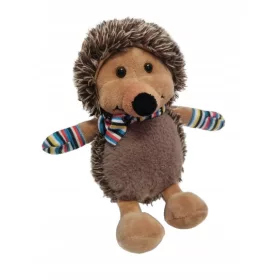    KINDER Riccio in una sciarpa, mascotte riccio di peluche, 25 cm