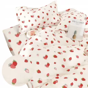   Set di Biancheria da Letto in Cotone Doppio Lato 200x220 - Stile Moderno e Confortevole