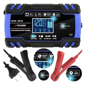   Raddrizzatore AUTOMATICO PER AUTO CON FUNZIONE RIPARAZIONE 12V 24V + Contatore GRATUITO