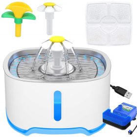  Abbeveratoio in plastica Springos con fontana, 2500 ml