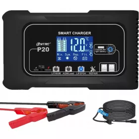    RADDRIZZATORE CARICA BATTERIA LCD 12V 24V 20A FUNZIONE RIPARAZIONE BATTERIA.