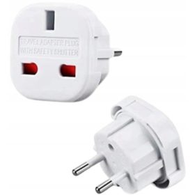    ADATTATORE INGLESE POLONIA PL EU UK ADATTATORE SPINA PER PRESA VAYOX