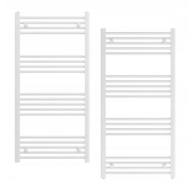    Radiatore da bagno ad acqua Granitan 555 W 600 x 1200 mm bianco