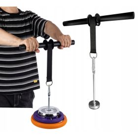    BARRA DA ALLENAMENTO CON RULLO DA POLSO PER L'ESERCIZIO DEI MUSCOLI DELL'AVAMBRACCIO