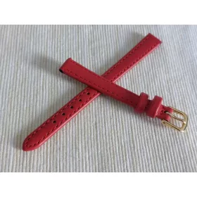    OROLOGIO DONNA CINTURINO 12 MM ROSSO, PELLE NATURALE, JORDAN KERR