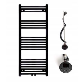    Radiatore da bagno elettrico a scala TRM 1200x500 - 600W nero