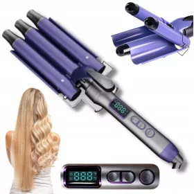    ARRICCIANTE INVERTER IN CERAMICA, MULTIFUNZIONE PER CAPELLI, REGOLAZIONE TEMPERATURA