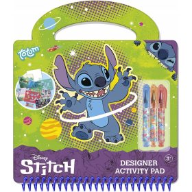    TOTUM Set creativo per disegnare adesivi con stencil Disney Stitch Stitch