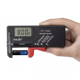  Tester per batterie digitali AA AAA LCD 9V