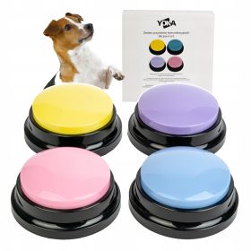    Giocattolo educativo per cani Yoka GIOCATTOLO INTERATTIVO PULSANTI SONORI PARLANTI PER CANE PER REGISTRARE APPRENDIMENTO E DIVERTIMENTO